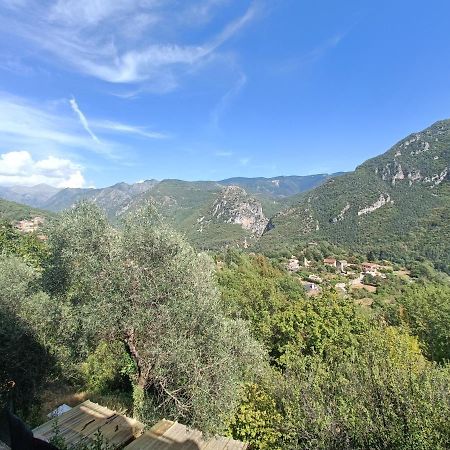 Appartement privatisé dans maison Utelle Esterno foto